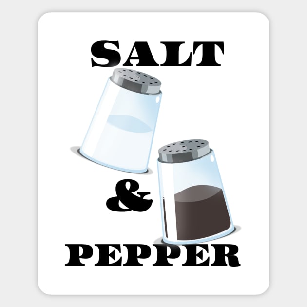 Salt and Pepper Sticker by nickemporium1